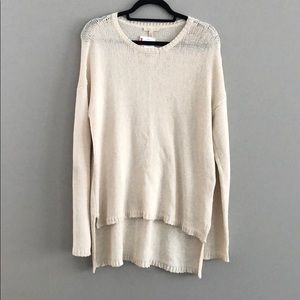 New Eileen Fisher Cotton Blend Sweater